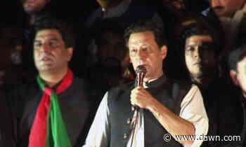 Stand with 'nation, justice and country', not thieves, Imran tells neutrals - DAWN.com
