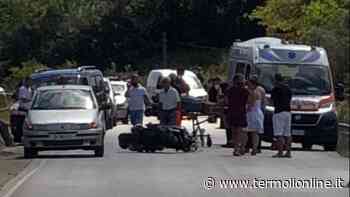 Ancora uno scooter a terra, 118 trasporta giovane al Pronto soccorso - Termoli Online