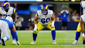 Rams O-line loses top draft pick Bruss for season