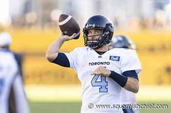 Argo starter Bethel-Thompson aware of Stampeders' ball-hawking skills - Squamish Chief