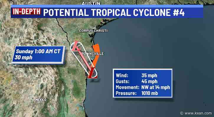 Gulf low no longer expected to become tropical storm