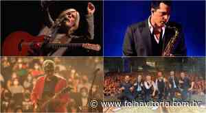 Shows de graça Guarapari artistas nacionais 2022 - Folha Vitória