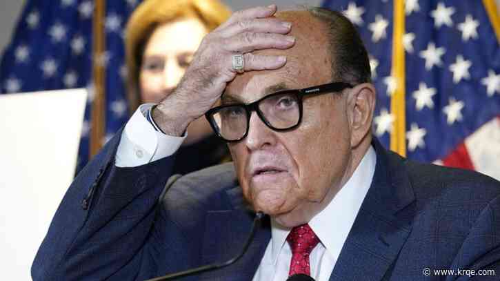 Giuliani associate wrote letter asking Trump to give him ‘general pardon’: book