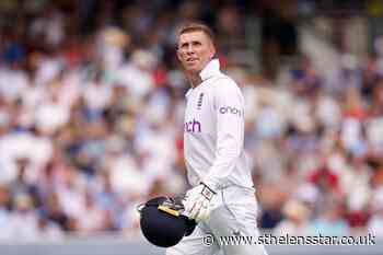 Zak Crawley out cheaply as England's fightback stalls at Lord's - St Helens Star