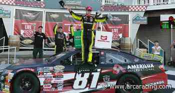 Brandon Jones steals ARCA Menards Series victory at Watkins Glen - ARCA - arcaracing.com