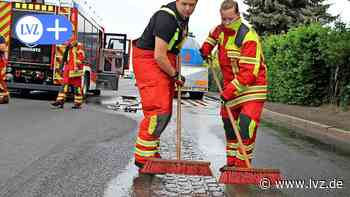 In Oschatz verliert Tanklaster große Mengen Rapsöl - Leipzig - Leipziger Volkszeitung