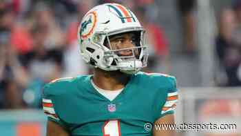 Tua Tagovailoa makes preseason debut in Dolphins' game vs. Raiders; Tyreek Hill among late scratches