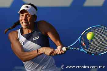 Giuliana Olmos eliminada en el torneo de Cincinnati - La Crónica de Hoy