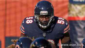 Bears LB Smith ends hold-in, to play out final year