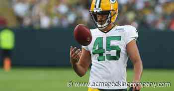 Green Bay Packers release kicker Gabe Brkic - Acme Packing Company