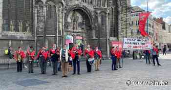 Anti-abortusbetogers niet welkom in Gent: “Jullie verspillen jullie tijd hier” - Het Laatste Nieuws