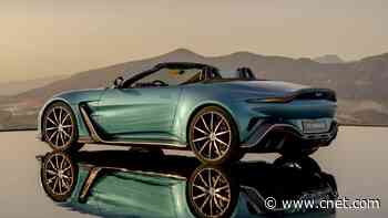 Aston Martin V12 Vantage Roadster Is One Serious Send-Off     - CNET