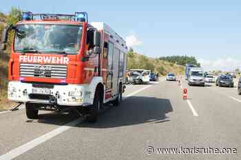Vollsperrung der A8 nach Unfall bei Pforzheim - Karlsruhe.One - Das Regionalmagazin