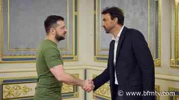 Le maire de Lyon Grégory Doucet en visite en Ukraine - BFMTV