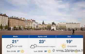 Météo Lyon: Prévisions du samedi 20 août 2022 - 20 Minutes