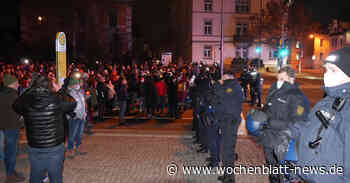 Ravensburg versinkt im Chaos: 2000 Demonstranten legen Stadt lahm - WOCHENBLATT