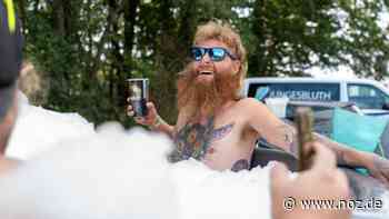 So entspannt war die Stimmung auf dem Campingplatz und auf dem Gelände: Stemwede Open Air: So war der Samstagnachmittag - NOZ