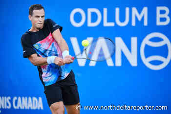 Semifinal berth for Vernon’s Vasek Pospisil in Vancouver - North Delta Reporter