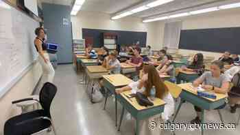 Program helps Ukrainian children adapt to the Calgary school system | CTV News - CTV News Calgary