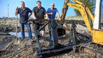 Fund in Rees: Brückenteil aus dem Zweiten Weltkrieg geborgen - NRZ News