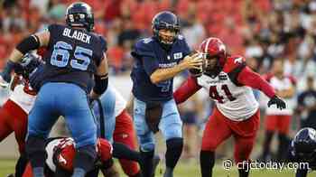 Paredes' field goals rally Stampeders past Argonauts 22-19 - CFJC Today Kamloops