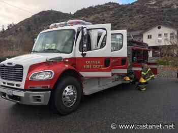 Oliver Fire Department ask public to stay back from fire scenes after their crew was held up - Penticton News - Castanet.net