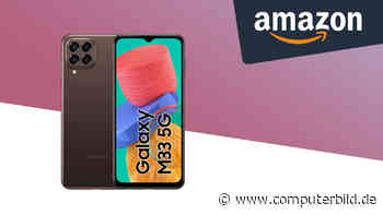 Amazon-Kracher: Samsung Galaxy M33 5G für unschlagbare 180 Euro! - COMPUTER BILD