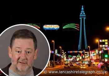 Comedian Johnny Vegas no longer turning on Blackpool Illuminations