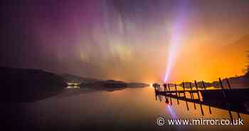 Aurora Borealis to appear in the UK this weekend - where to see the Northern Lights - The Mirror