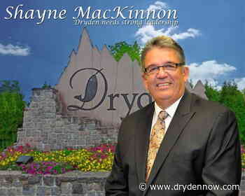 Shayne MacKinnon running for Mayor's seat - DrydenNow.com