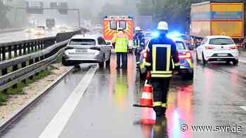 A7, A8 und B28 im Raum Neu-Ulm/Günzburg: Aquaplaning-Unfälle - SWR Aktuell