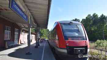 Bahn-Verbindung Lübeck-Fehmarn: Knapp zwei Wochen vor dem Start: Deutliche Kritik an Schienenersatzverkehr und Streckensperrung - shz.de