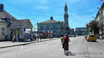 Konstanz: 17-jährige Radlerin fährt einem Auto ins Heck und stürzt auf dem Bahnhofplatz - SÜDKURIER Online