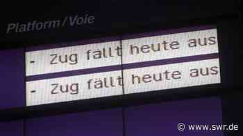 Kaiserslautern und Alsenz: Keine Züge auf Lautertalbahn und Alsenzbahn - SWR Aktuell