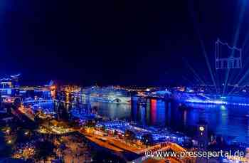 AIDAprima: Mitreißende Schiffsinszenierung auf den Hamburg Cruise Days
