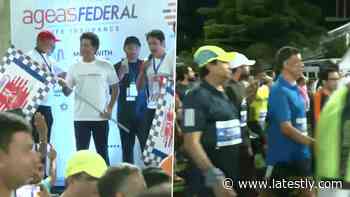 Sachin Tendulkar Flags off Mumbai Half Marathon 2022 At Jio Gardens (See Pics) - LatestLY