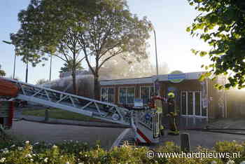 Brand in buurtsuper naast brandweerkazerne, Graaf Albrechtstraat Nieuwerbrug aan den Rijn - Hardnieuws