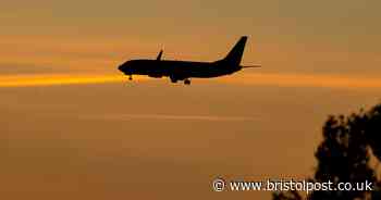 Police arrest man for 'pointing laser beam' at aircraft in Somerset - Bristol Live