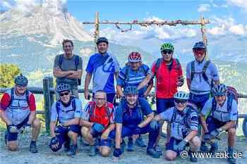 Fünf Tage, 6100 Höhenmeter: Zollernälbler überqueren bei der Transalp die Alpen mit dem E-Bike - Zollern-Alb-Kurier