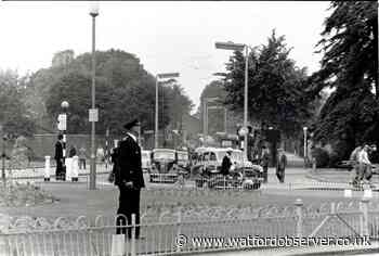 Watford Museum image shows carnival day traffic in 1960