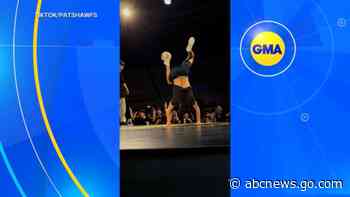 WATCH:  19-year-old shows off freestyle soccer trick