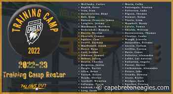 2022 Training Camp Begins August 15th – Cape Breton Eagles - Cape Breton Eagles