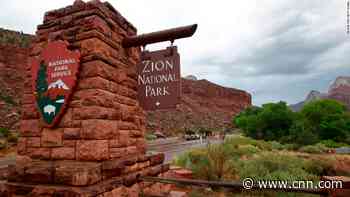 Rescue crews are searching for a hiker in Utah after flash flooding
