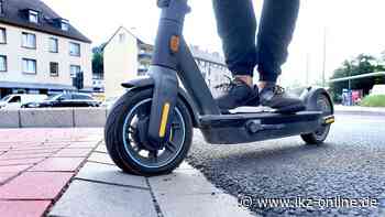 Iserlohn: E-Scooter-Fahrer stürzt und verletzt sich leicht - IKZ News