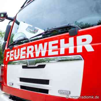 Waldbrand bei Iserlohn: Brandwache noch vor Ort - Radio MK