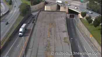 Westbound lanes of I-264 at Downtown Tunnel reopen