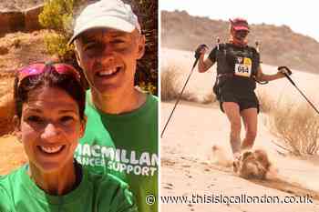 Wimbledon mum runs Marathon des Sables for Macmillan