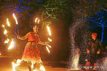 Ein Feuerspektakel zum Finale