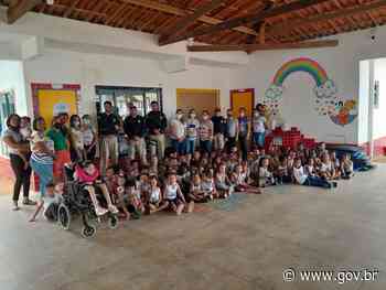 Alunos de escola em Itaberaba recebem dicas sobre trânsito seguro com a PRF - Portal Gov.br