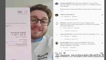 Bollette alle stelle, ecco quella mostrata da un gelataio di Carpi. VIDEO - modenaindiretta.it